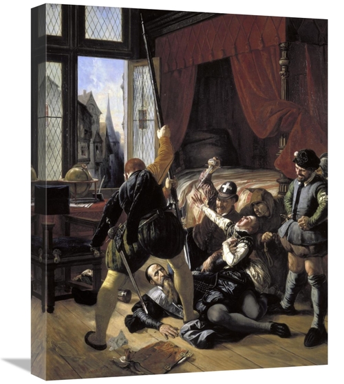 Global Gallery GCS-279731-22-142 22 in. St. Bartholomews Day Massacre 