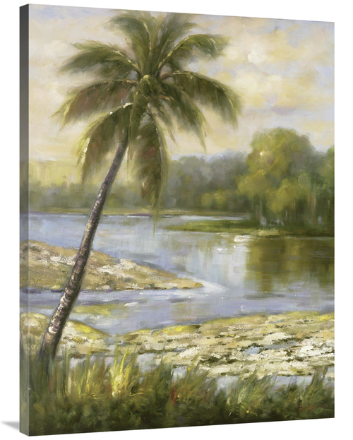 Global Gallery GCS-127698-3040-142 30 x 40 in. Island Tropics L Art Pr