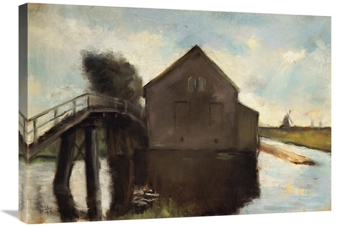 Global Gallery GCS-267468-30-142 30 in. The Mill Art Print - Lesser Ur