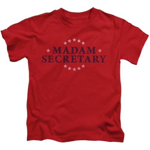 Trevco Madam Secretary-Distress Logo - Short Sleeve Juvenile 18-1 Tee 