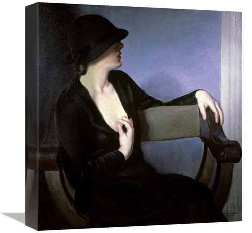 Global Gallery GCS-277829-16-142 16 in. Woman in Black Art Print - Ber