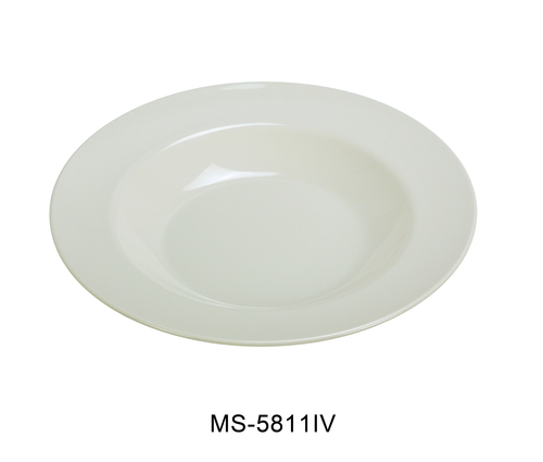 Yanco MS-5811IV Mile Stone Pasta Bowl