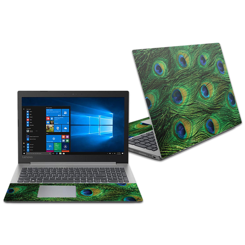 MightySkins LENID33014-Peacock Feathers Skin for Lenovo Ideapad 330 14