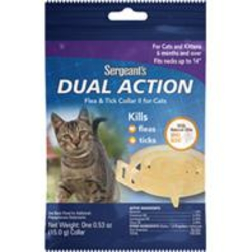 Sergeants Pet Products 03287 Sergeants Dual Action Flea & Tick Collar 