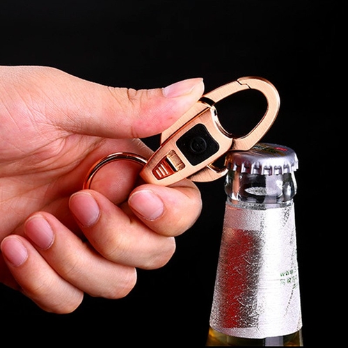 Bottle Opener & Torch Keychain