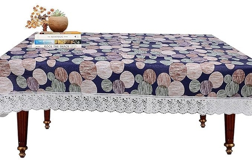 Dining Table Cover PVC Table Cloth Cover 6 Seater Table Cloth Table
