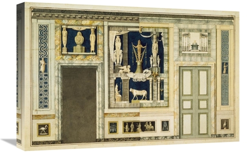 Global Gallery GCS-453959-1624-142 16 x 24 in. Unexecuted Elevation fo