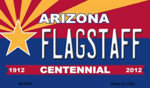 Smart Blonde M-6806 3.5 x 2 in. Flagstaff Arizona Centennial State Lic