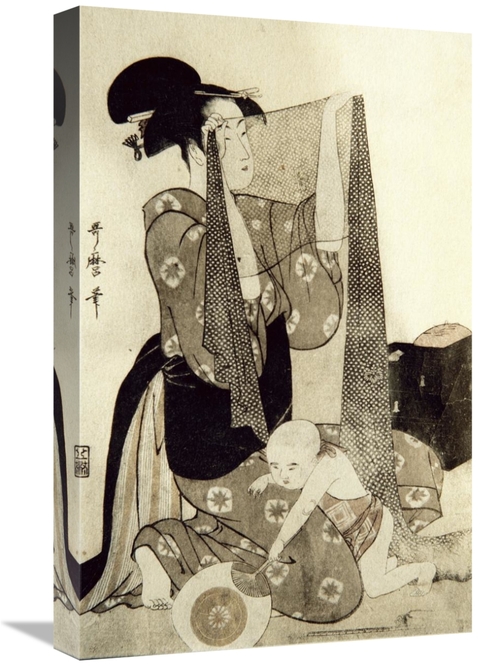 Global Gallery GCS-281259-22-142 22 in. Mother & Child Art Print - Kit