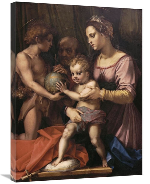 Global Gallery GCS-277353-30-142 30 in. Holy Family Art Print - Andrea