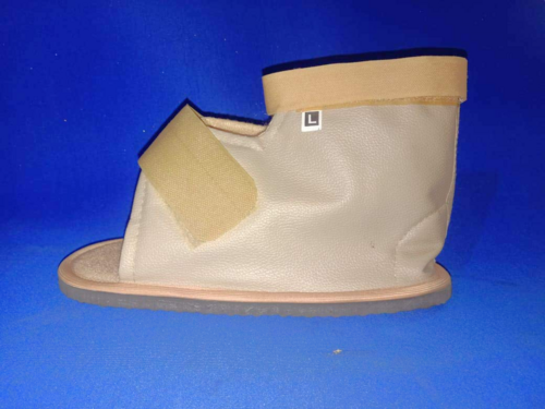 Shoe Foot Support Medical Surgical Shoe Orthopedic Covering Plaster