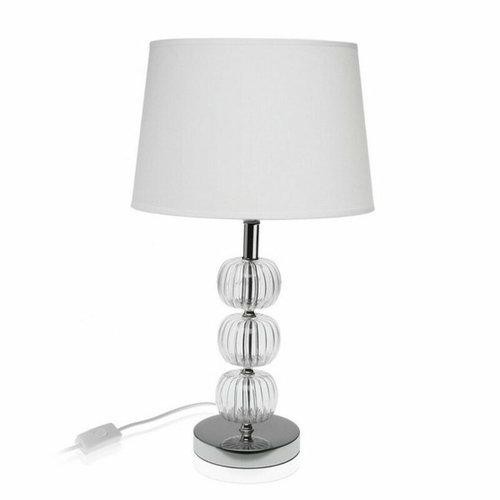 Desk lamp Versa 10870142 White Crystal 30 x 51 cm
