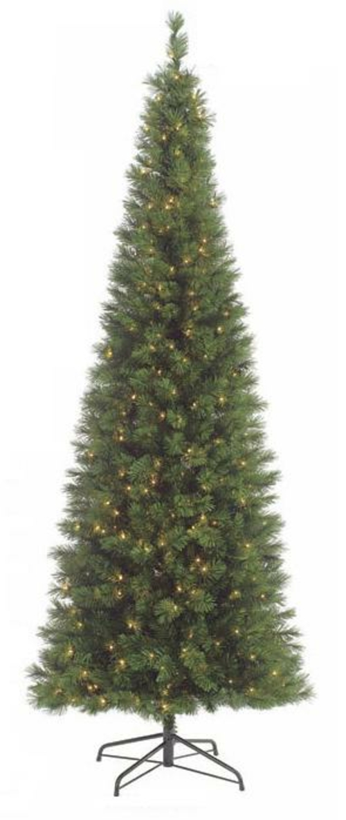 Autograph Foliages C-60131 - 9 Foot Pencil Pine Tree - Green - Clear L