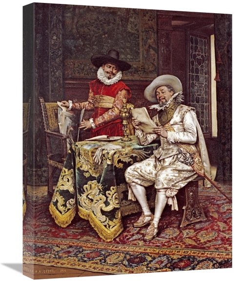 Global Gallery GCS-268242-22-142 22 in. The Connoisseurs Art Print - A