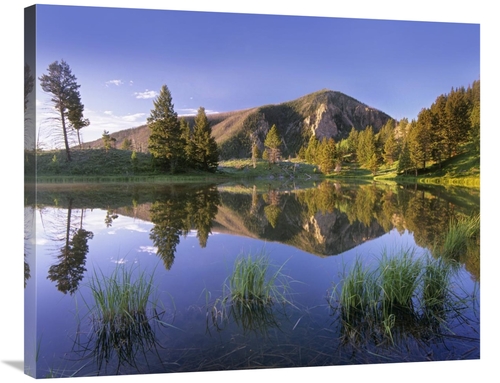 Global Gallery GCS-396676-2835-142 28 x 35 in. Bunsen Peak Reflected i