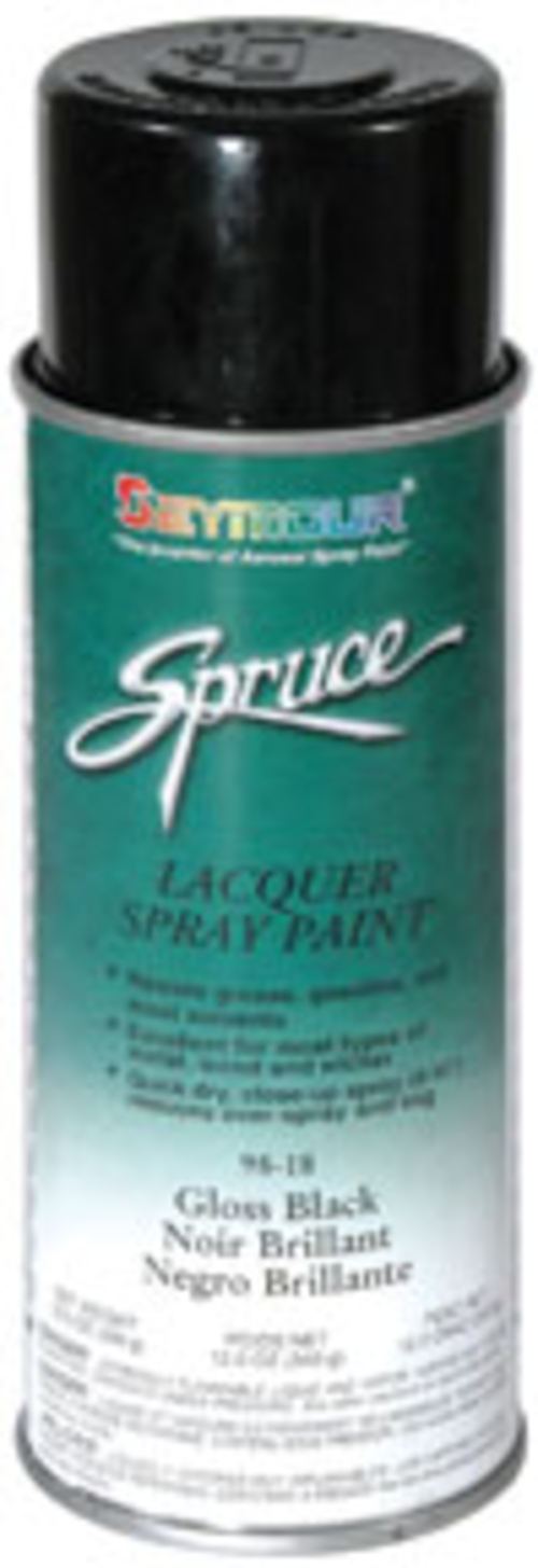 Seymour of Sycamore 98-18 Gloss Black Lacquer- Aerosol