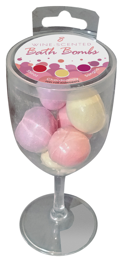 Wine Scented Bath Bombs