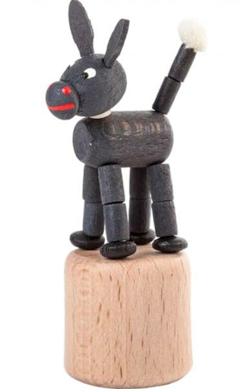 Alexander Taron 105-011 Dregeno Push Toy - Wobbly Donkey