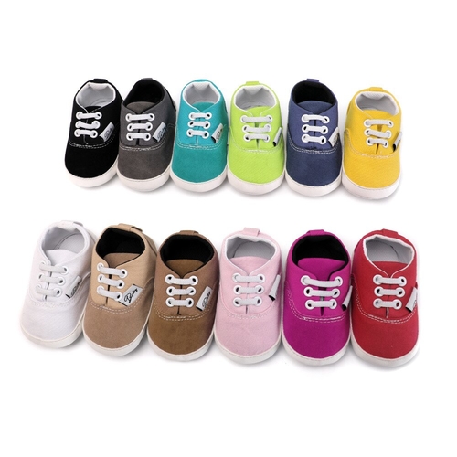 Baby Girls Canvas Shoes Children's Casual Sneakers