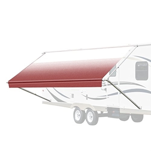 ALEKO  RVAWM8X8BUR25 8'X8' Retractable Motorized RV or Home 