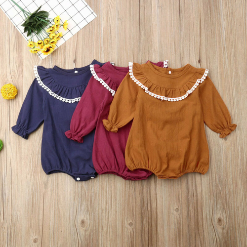 Pudcoco Autumn Newborn kids Baby Girl Toddler Long