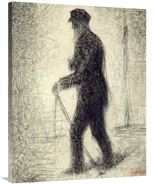 Global Gallery GCS-267268-40-142 40 in. Walking Art Print - Georges Se