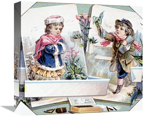 Global Gallery GCS-281017-16-142 16 in. O.L. Schwencke Lith. N.Y. Art 