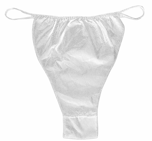 Dukal Bikini Panties. Case of 1000 Spa Undergarments. Disposable