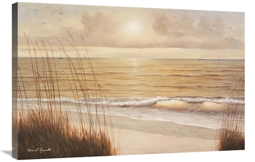 Global Gallery GCS-394007-2436-142 24 x 36 in. Ocean Glow Art Print - 