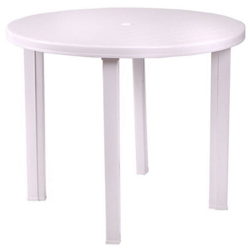 Centre Table Viana White Exterior Circular Ø 90 cm