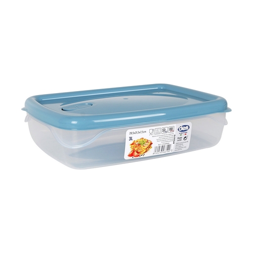 Hermetic Lunch Box Dem 3 L 29,5 x 21,5 x 7,5 cm