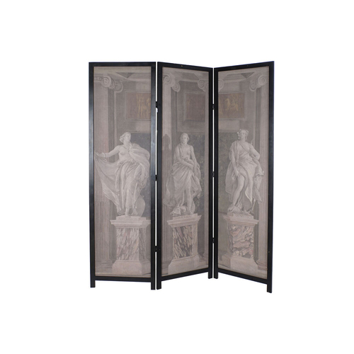 Folding screen DKD Home Decor Canvas Wood (150 x 2 x 180 cm)