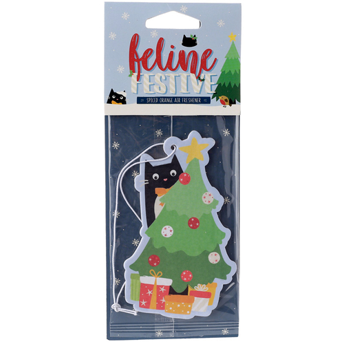 Nutmeg Scented Christmas Cat Festive Feline Air Freshener