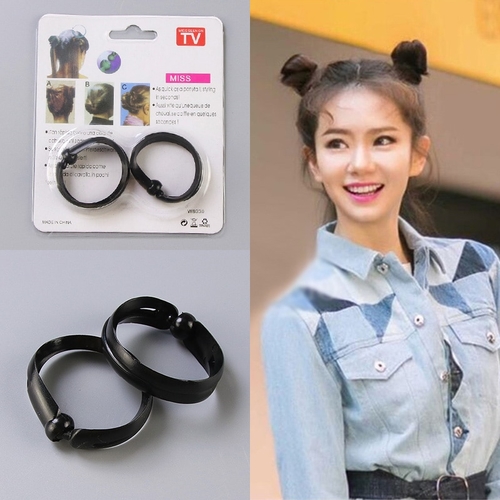 1set=2PCS New Magic Hair Quick Maker Hair Band Bud