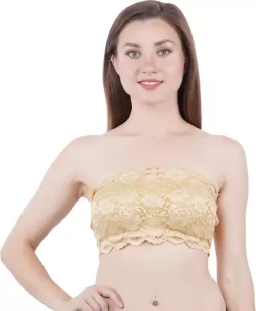 Main Women Tube Lightly Padded Bra (Beige) image