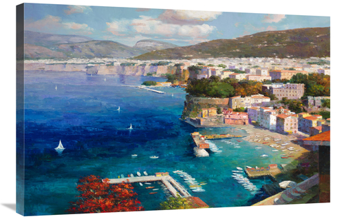 Global Gallery GCS-132597-2436-142 24 x 36 in. French Riviera Art Prin