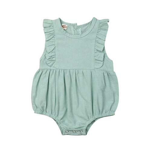 US Summer Newborn Infant Baby Girls Clothes