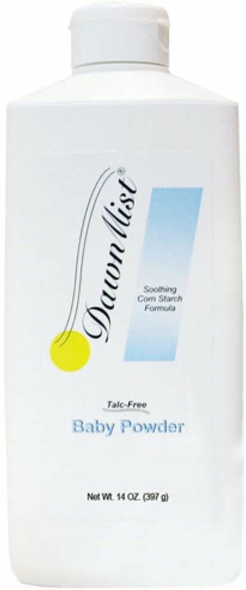 Pack of 24 Baby Powder. 14 oz Corn Starch Baby Powder. Talcum Free