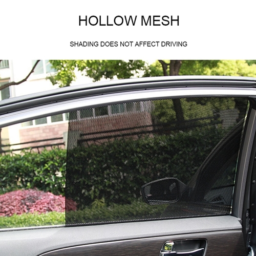 2Pcs Car Sun Shade UV Protection for Car Curtains