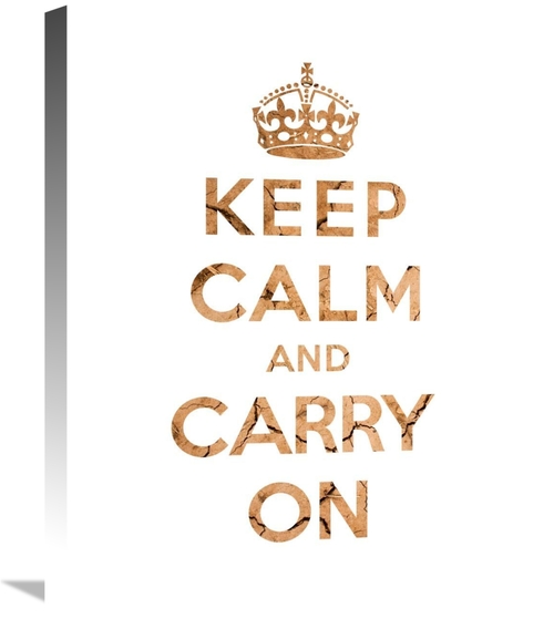 Global Gallery GCS-371972-2024-142 20 x 24 in. Keep Calm & Carry on - 