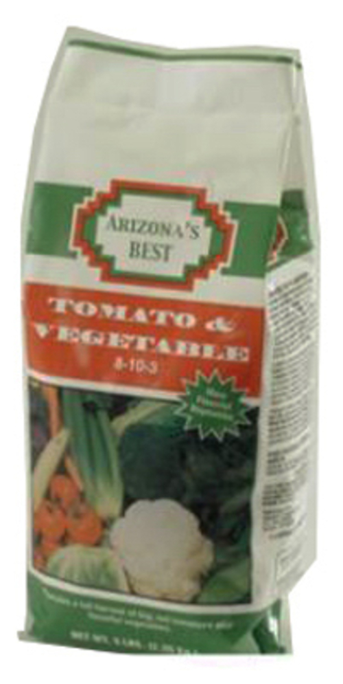 Arizonas Best AZB10092 8-10-3 Tomato & Vegetable Food- 5 lb