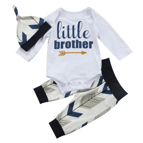 Hirigin 3pcs Newborn Child Kid Baby Boys Cotton