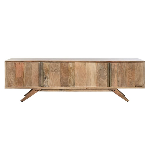 Sideboard DKD Home Decor Golden Natural Wood Metal 150 x 35 x 45 cm