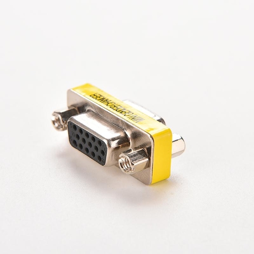 15 Pin VGA Coupler Female Connector D Sub HD SVGA