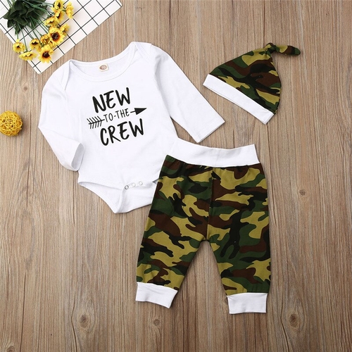 Pudcoco Autumn Toddler Kids Baby Boy Clothes Long