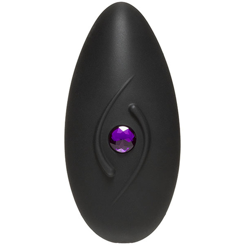 Body Bling - Clit Caress Mini-Vibe in Second Skin Silicone - Purple