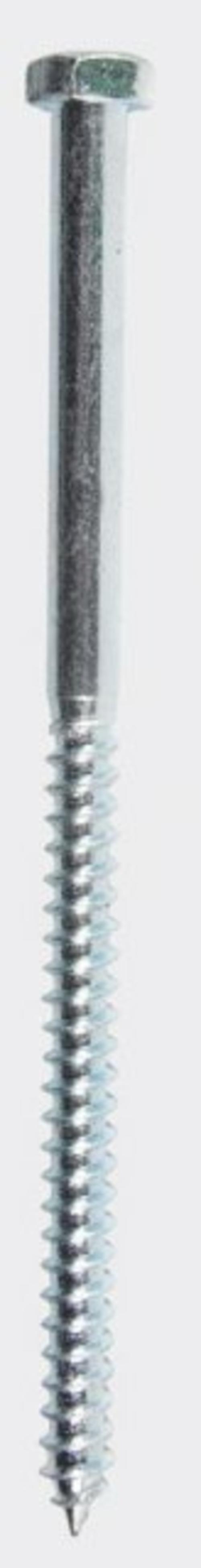 Hillman 230110 0.375 x 7 in. Lag Screw Hex Head Zinc Plated