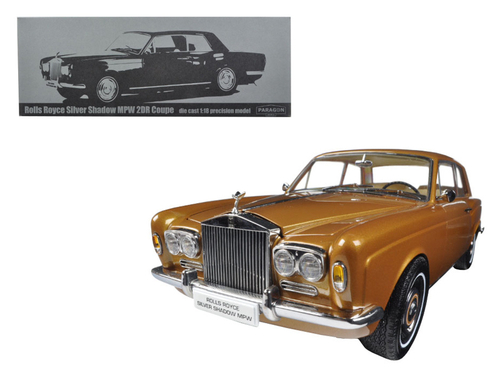 1968 Rolls Royce Silver Shadow Bronze 1/18 Diecast Model Car by