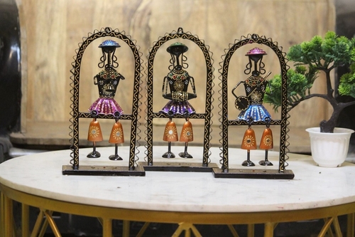 home decor Iron Handmade Decoration Showpiece Figurine Musicians