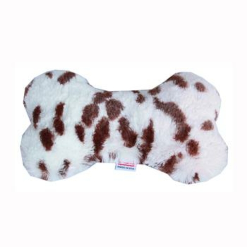 Mirage 40-36 SLP Plush Bone Dog Toy - Snow Leopard - One Size